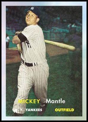 6 Mickey Mantle 1957